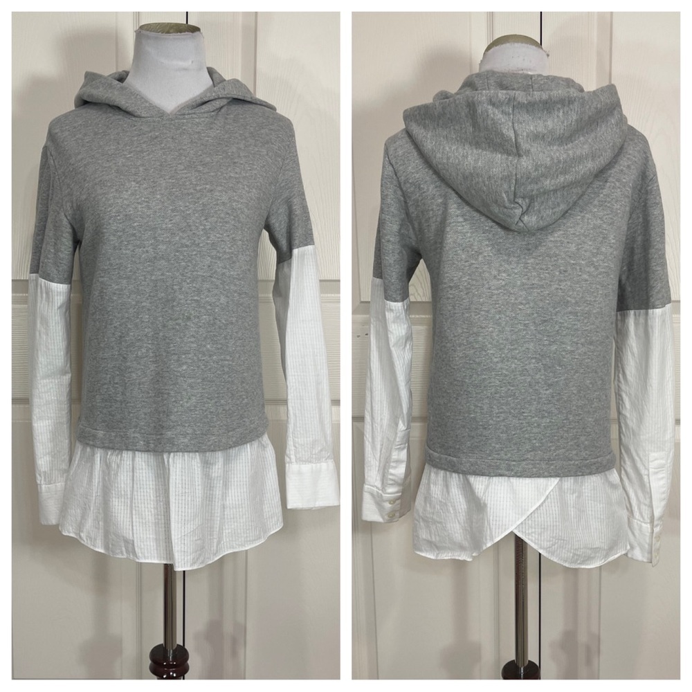 Thakoon Addition hoodie with attached shirt